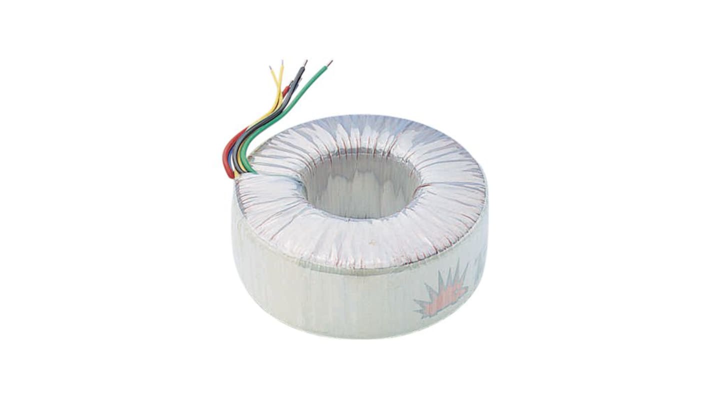 Transformador toroidal Noratel, AA-58052 RM, Tensión 2 x 12V ac, Potencia 300VA, 2 salidas