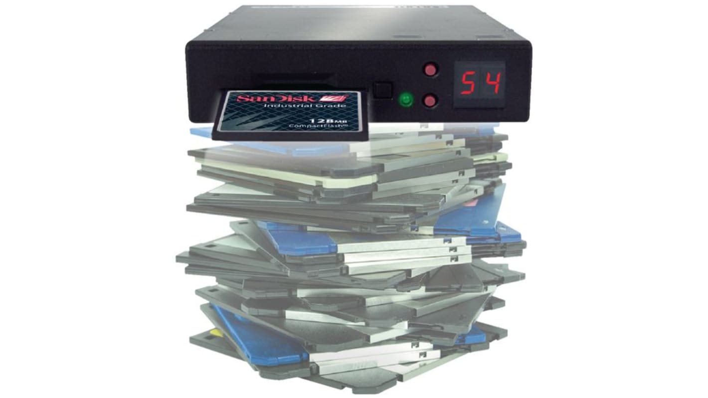 Unidad de disquetes Sigmatek CFF011 Negro, 25.4 x 101.6 x 149mm