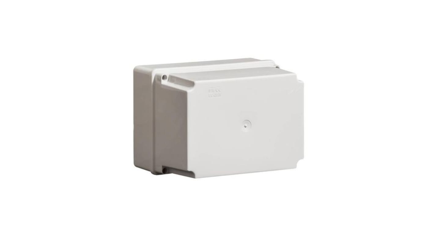 Caja de conexiones WISKA DLWIB 11, ABS, RAL 7035 Gris luminoso, 190mm, 140mm, 140mm, 190x140x140mm, IP65