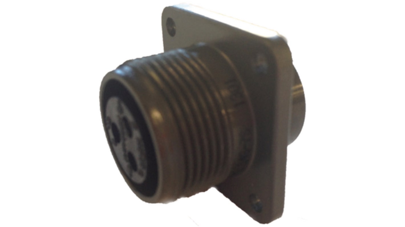 Amphenol Industrial, DS310 Panel Mount MIL Spec Circular Connector Socket, Socket Contacts, Threaded, MIL-DTL-5015