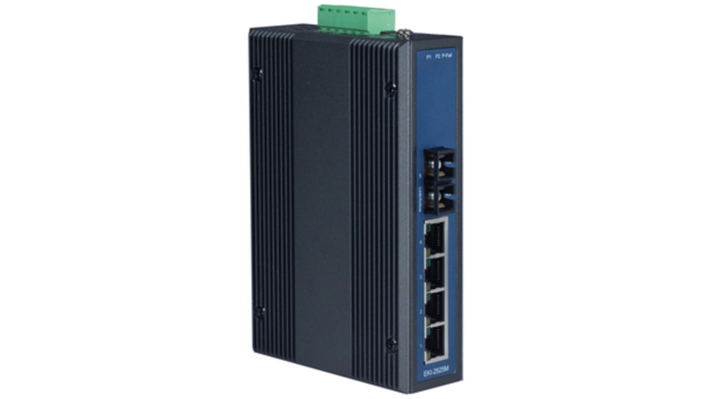 Switch Ethernetu przemysłowego 5-portowy , Advantech Bez zarządzania