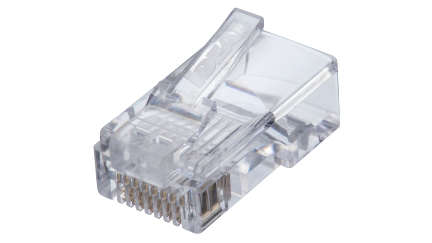 Ideal Industries Telekommunikation Steckverbinder, FT-45, LWL-Steckverbinder, RJ45 RJ-Stecker, 1-polig , Durchgang