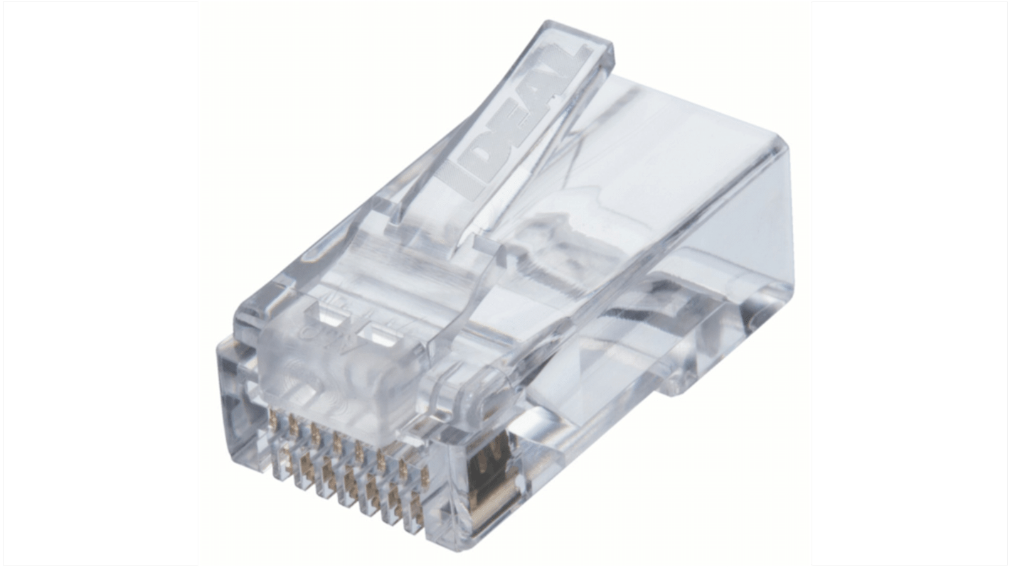 Ideal Industries Telekommunikation Steckverbinder, FT-45, LWL-Steckverbinder, RJ45 RJ-Stecker, 1-polig , Durchgang