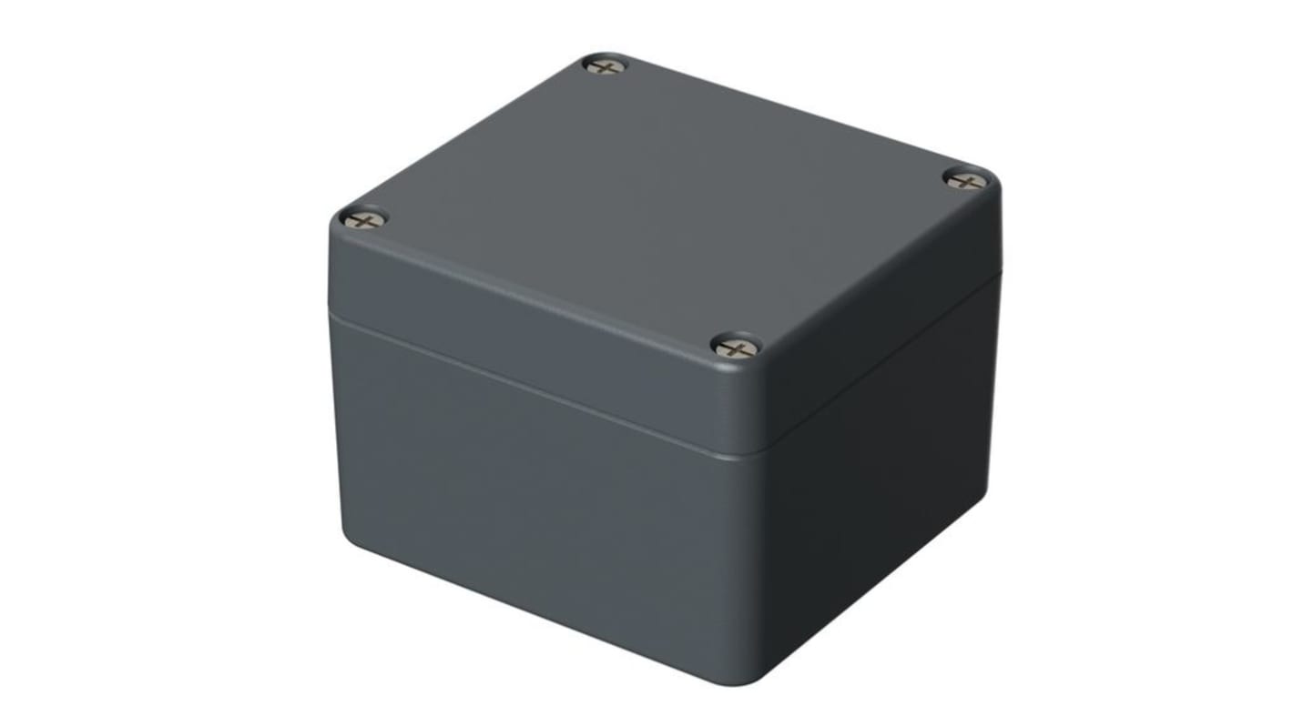 Bopla Euromas Series Grey Aluminium General Purpose Enclosure, IP66, 80X75X57mm