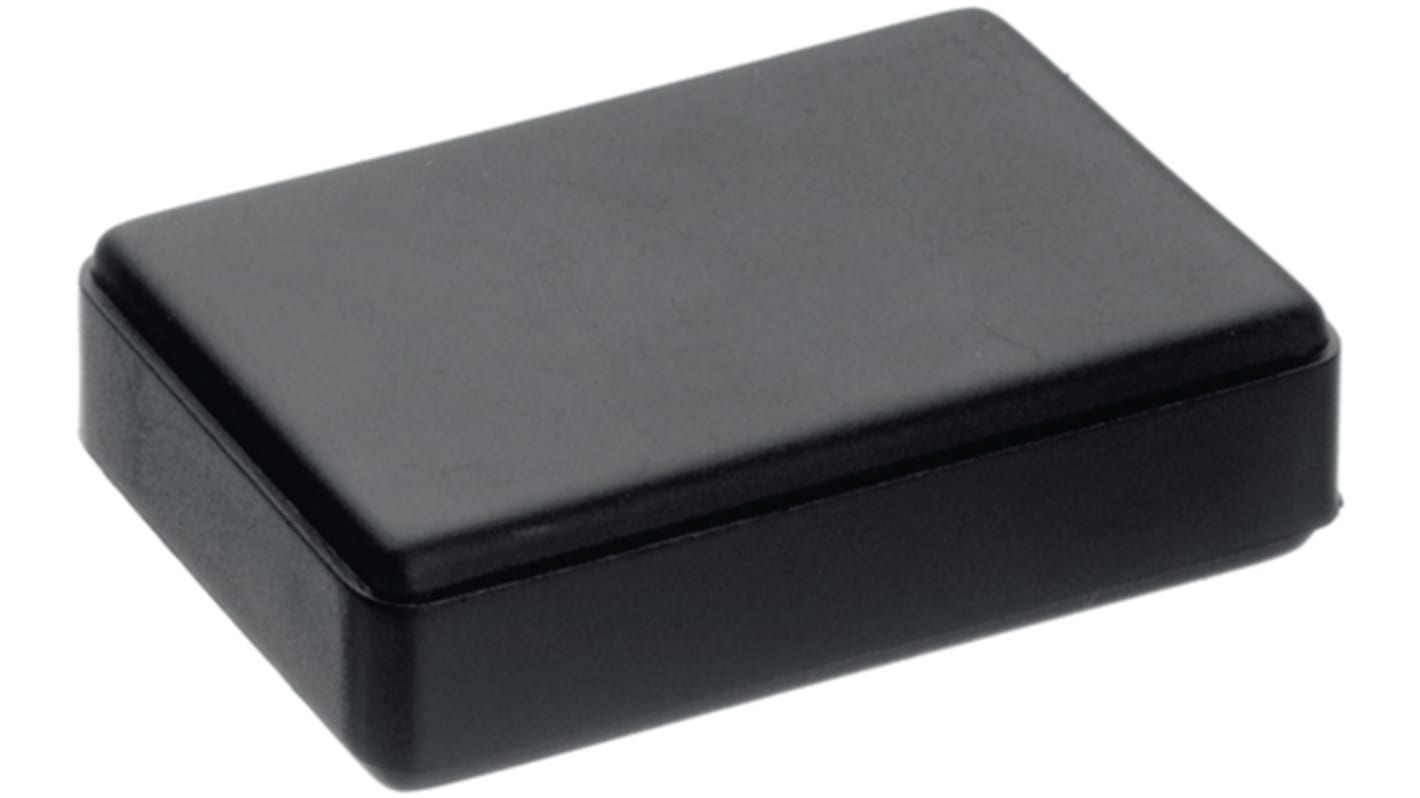 Caja portátil Teko de ABS Negro, 58X35X16mm, , IP00