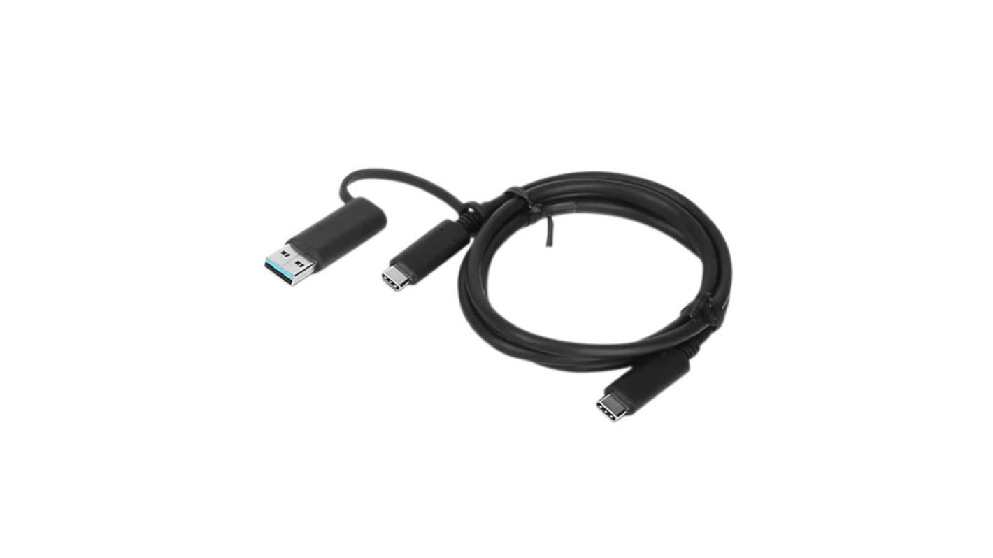 Cavo USB LENOVO USB A, USB C/USB C, L. 1m