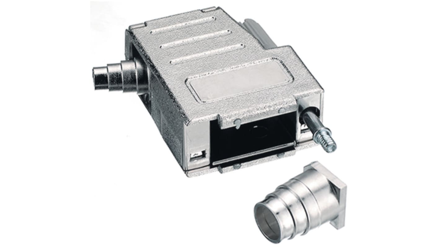 Encitech Connectors 6260 Sub-D Gehäuse Gerade, D: Sub-D Gehäuse, Nickel, Größe DB, aus Kunststoff