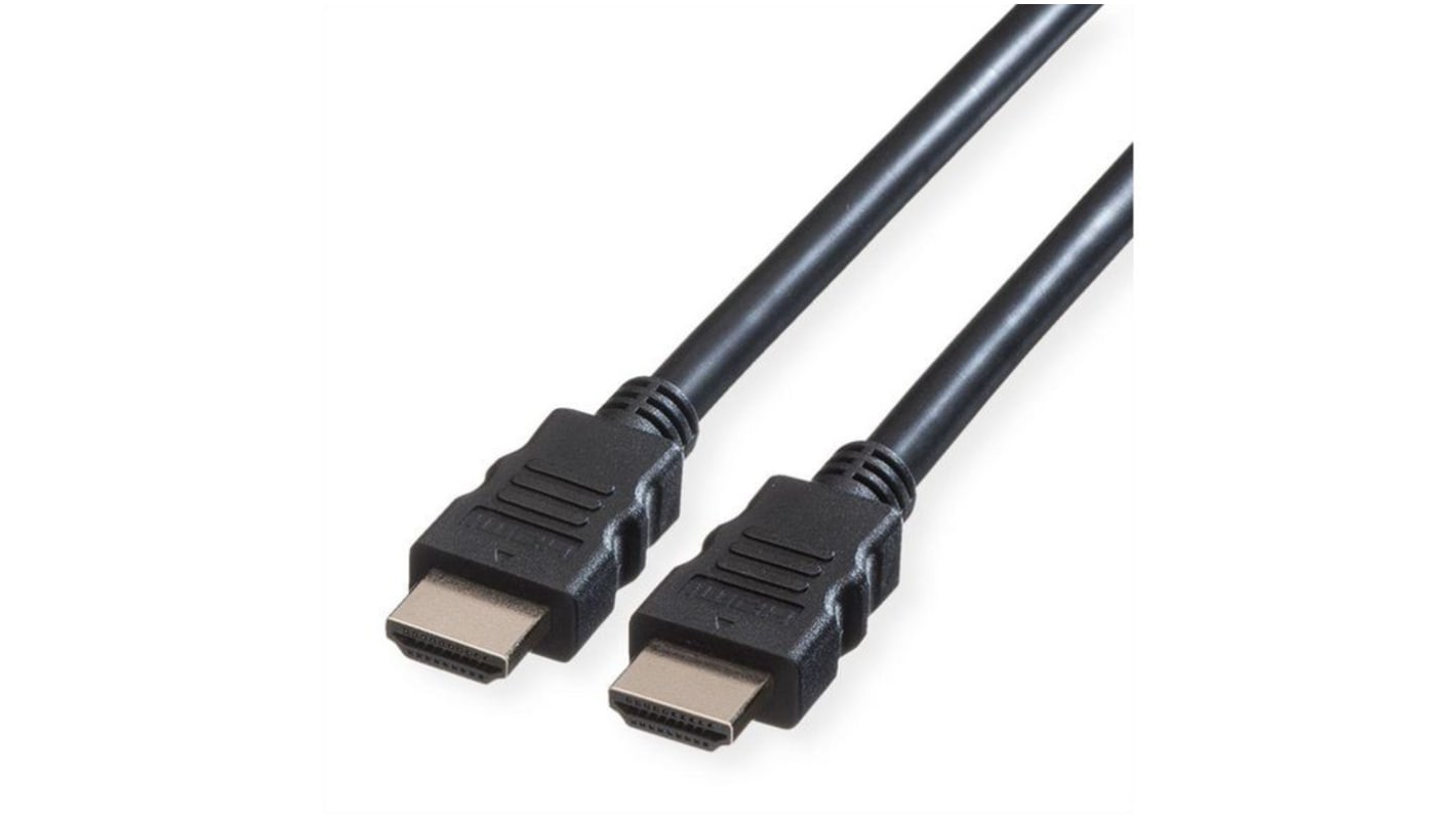 Roline HDMI-Kabel A HDMI Stecker B HDMI Stecker Hohe Geschwindigkeit 1920 x 1080 max., 2m