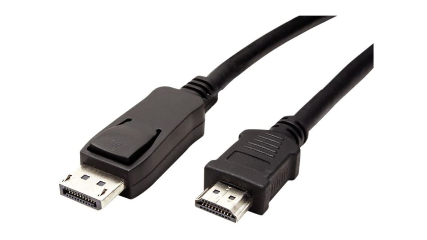 Value DisplayPort kábel, Külső menetes-Külső menetes, 1.5m