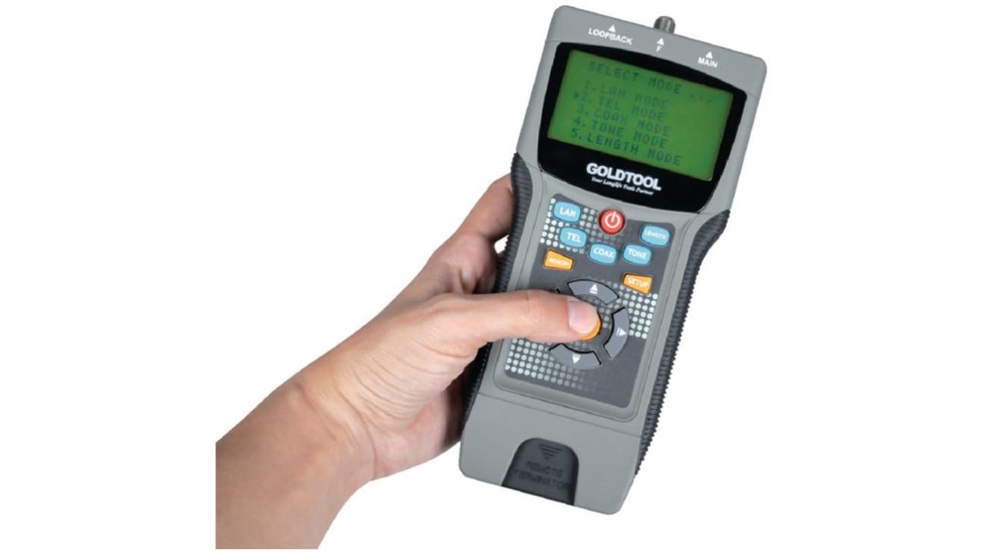 Value 13.99.3002 Netzwerktester, Kabelprüfgerät, Cat5, Cat5e, Cat6