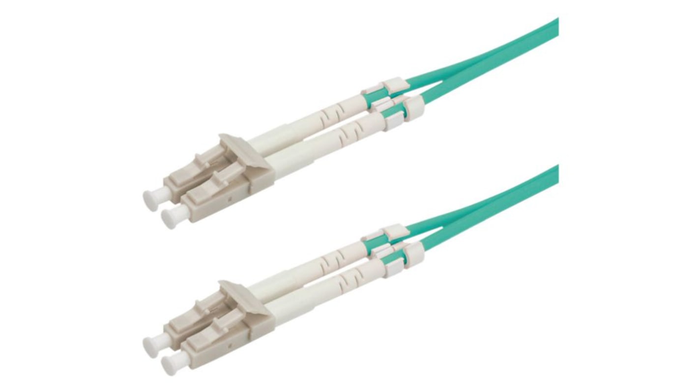 Roline LC to LC Multi Mode OM3 Fibre Optic Cable, 1m