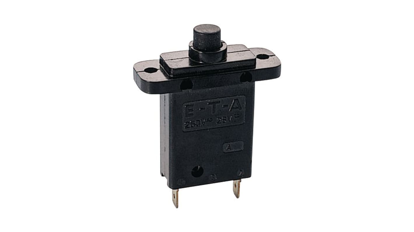 ETA ETA Thermal Circuit Breaker - 2-5000  Single Pole 250V ac Voltage Rating Panel Mount, 10A Current Rating