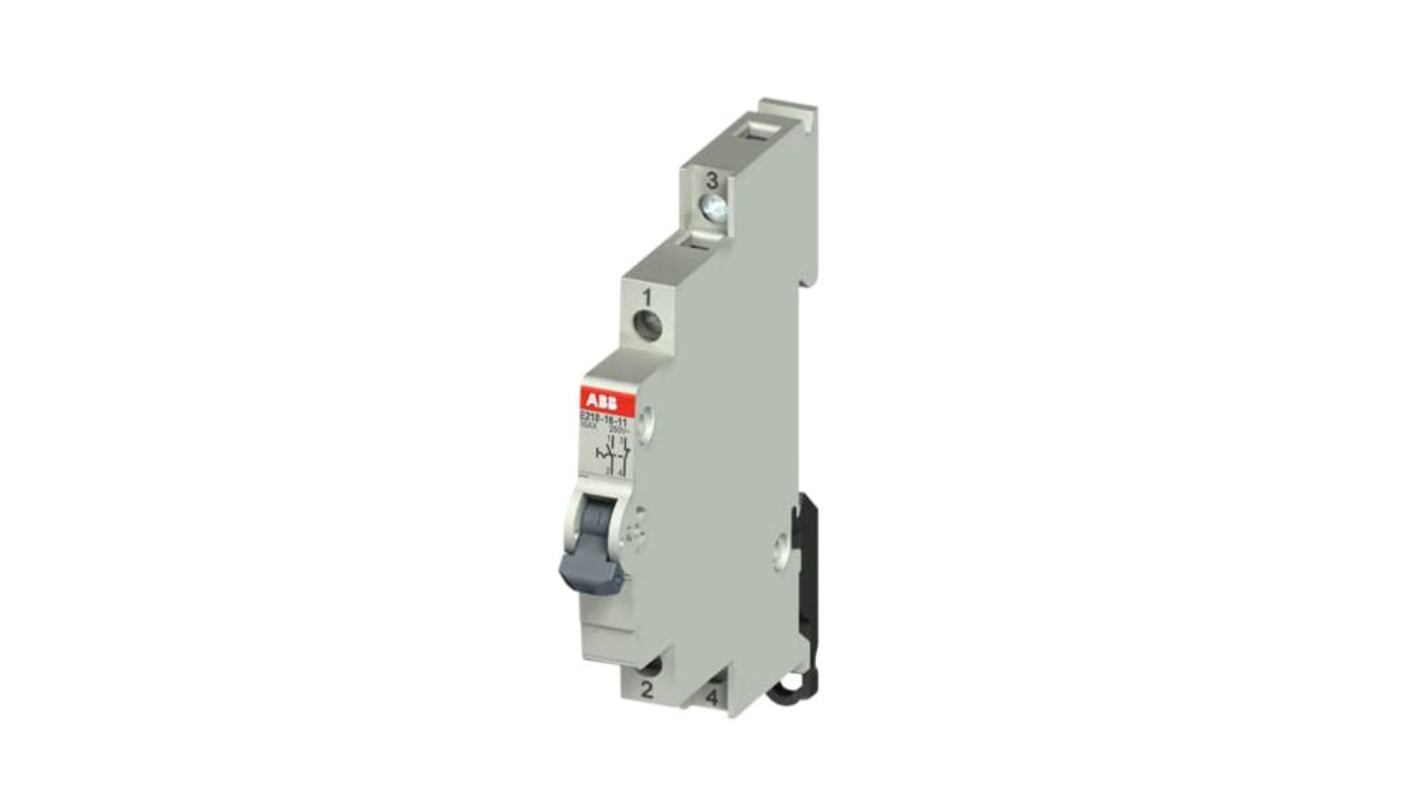 Interruptor seccionador con fusible ABB Bastidor cerrado, 16A, 2 16A