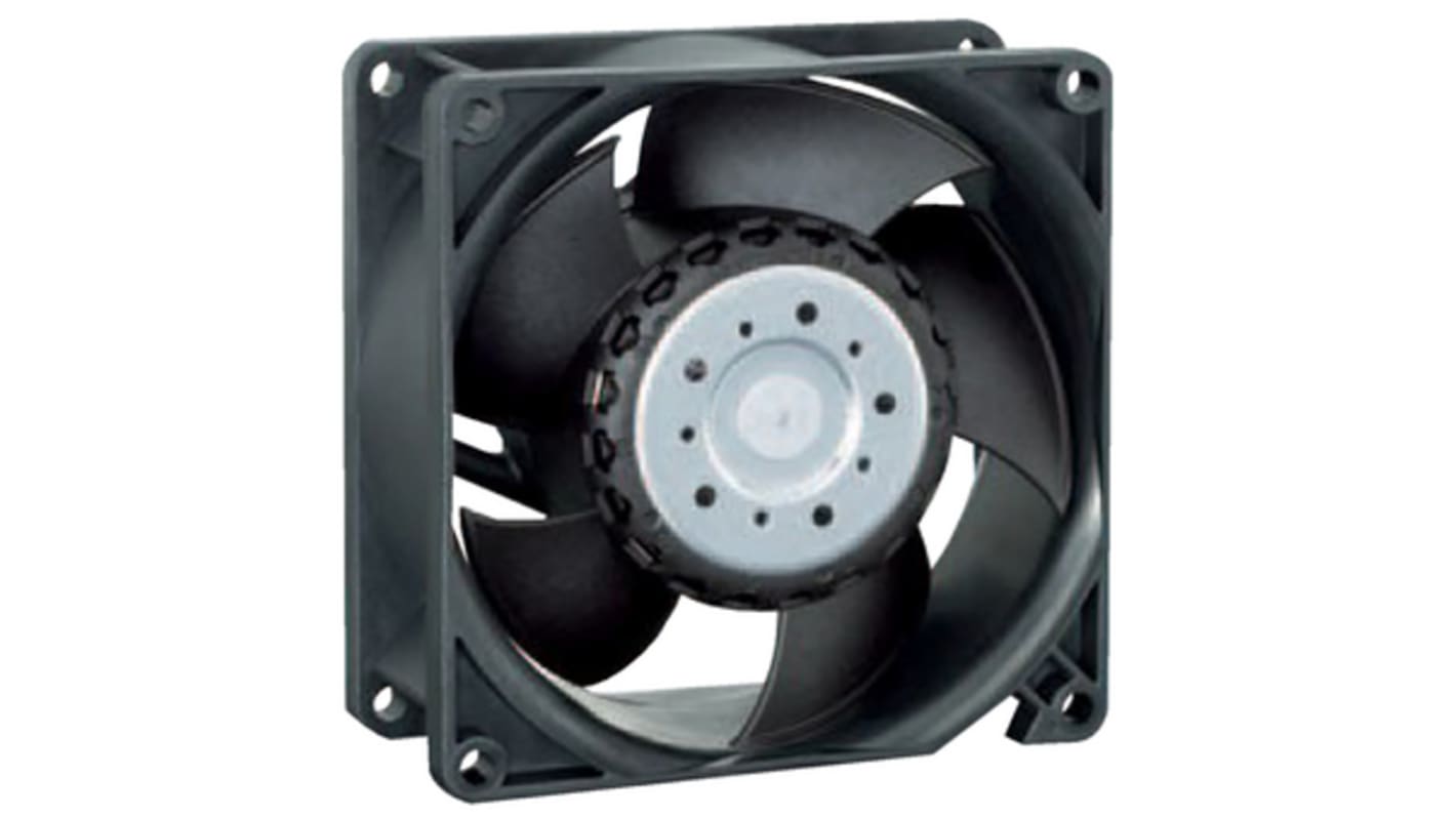 ebm-papst Axial Fan, 24 V dc, dc Operation, 237m³/h, 92 x 92 x 38mm