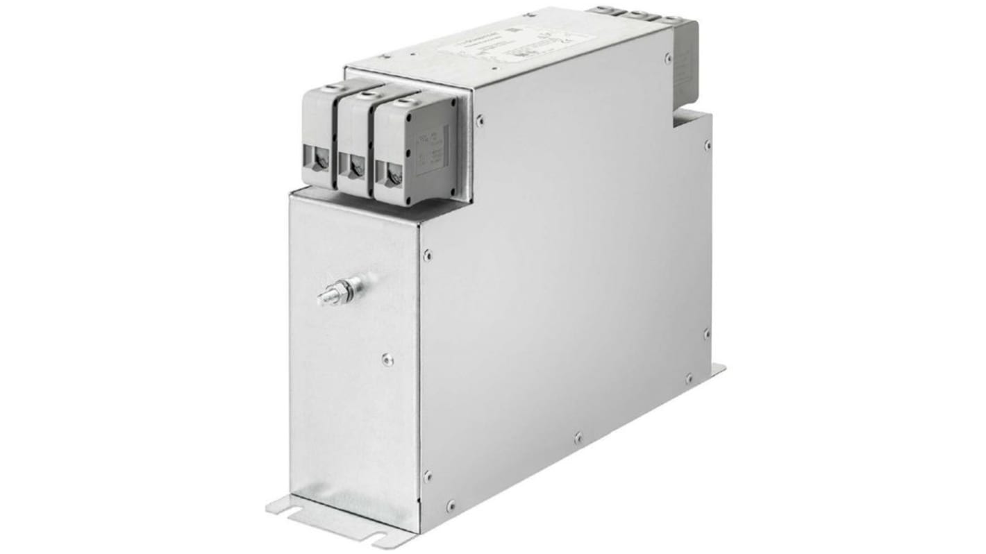 Schaffner FN356 Netzfilter, 480 V, 20A, Oberflächenmontage, Schraub