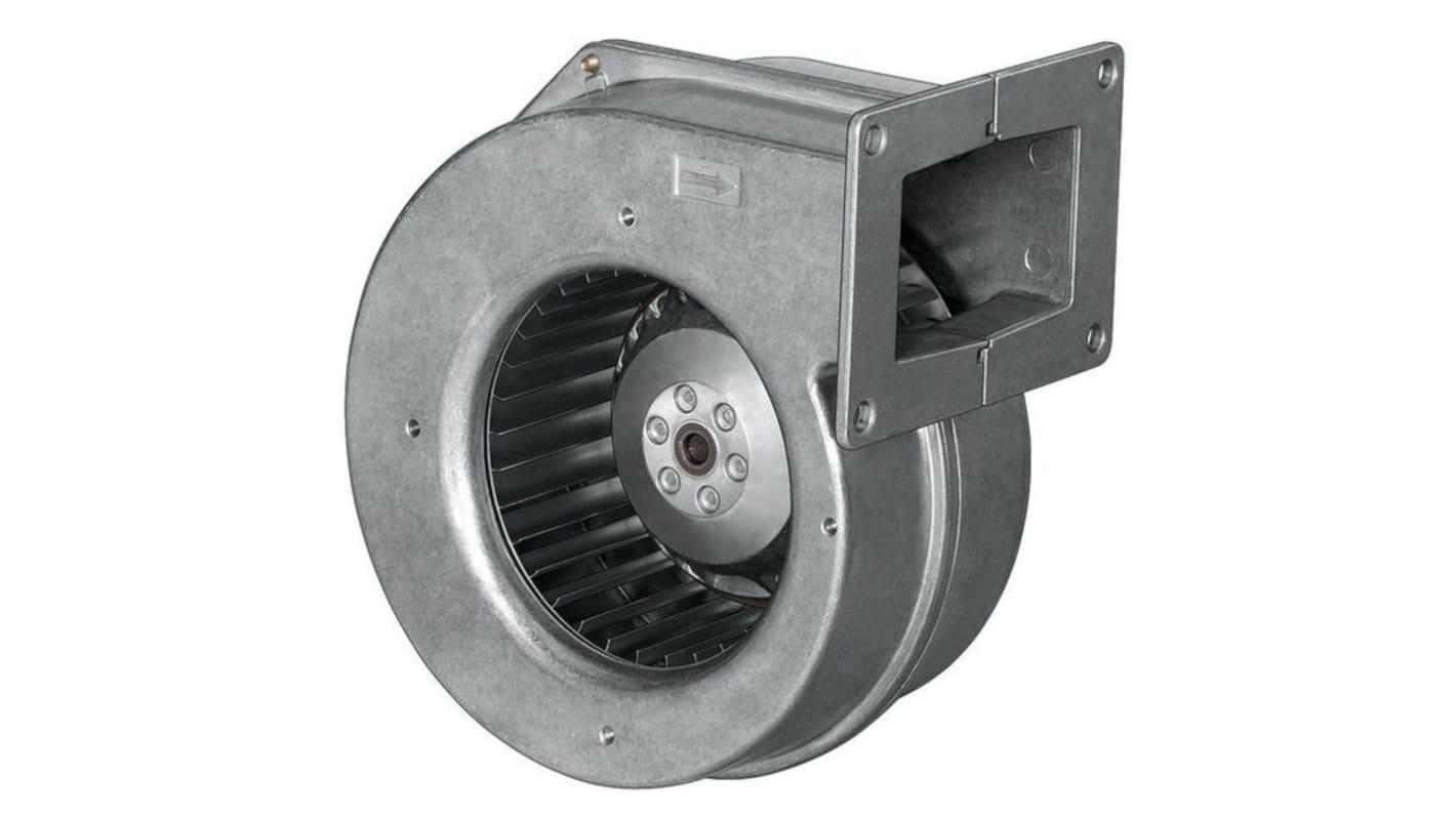 ebm-papst G2E 120 Series Centrifugal Fan, 230 V, 260m³/h, ac Operation, 115 x 184 x 178mm