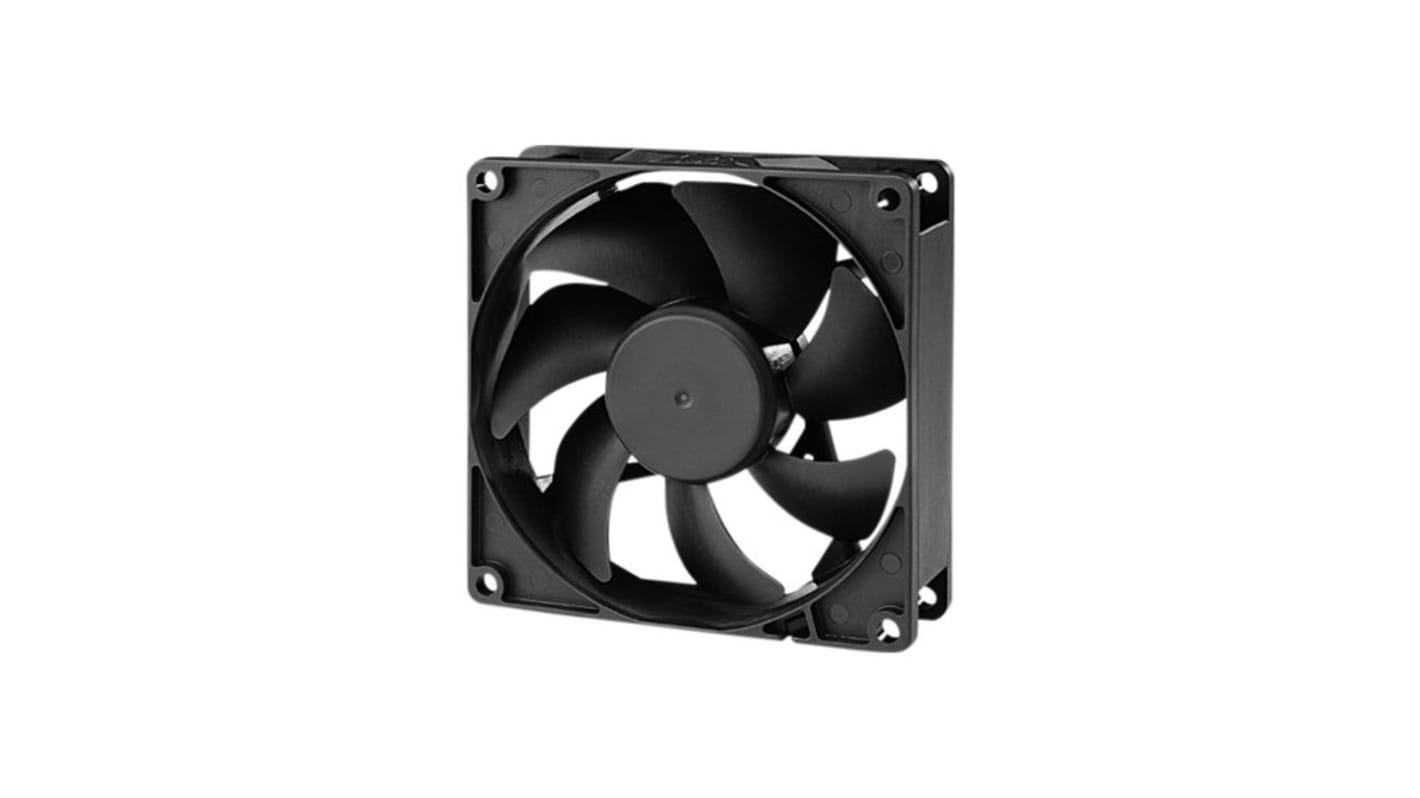 Sunon Axial Fan, 24 V dc, dc Operation, 110.4m³/h, 155mA Max, IP68, 92 x 92 x 25mm