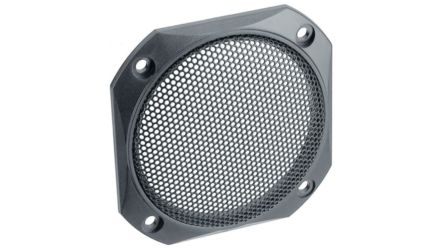 Grille pour haut-parleur Visaton de taille FRS 8, Noir, Rond