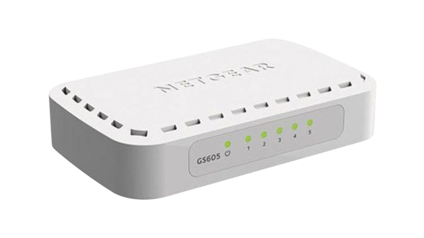 Netgear GS605 Ethernet-Switch 5-Port Unmanaged