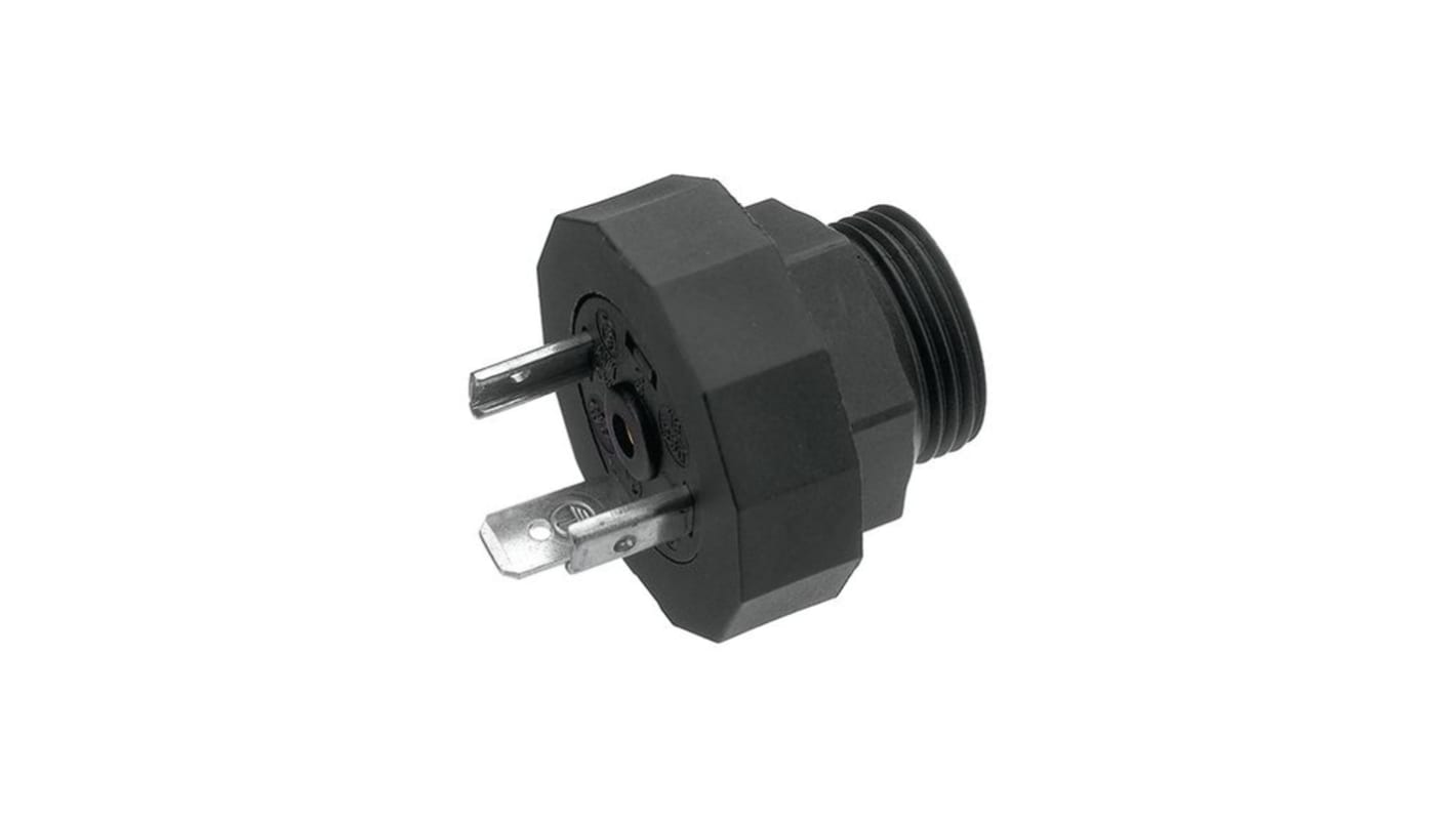 Hirschmann GDM 2 + PE DIN 43650, Plug Solenoid Connector, 400 V Voltage