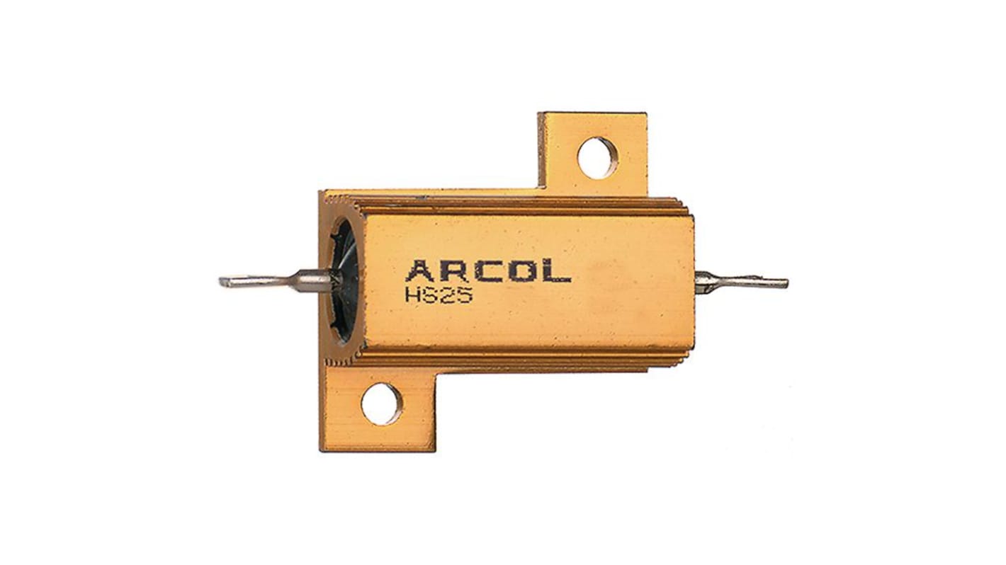 Arcol 25W Wirewound Wire Wound Fixed Resistor HS25 15R F ±1%
