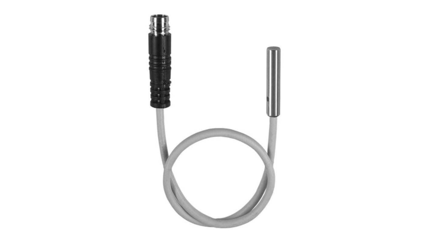 Baumer IFRM Series Inductive Barrel-Style Inductive Proximity Sensor, 1 mm Detection, PNP make function (NO) Output, 10