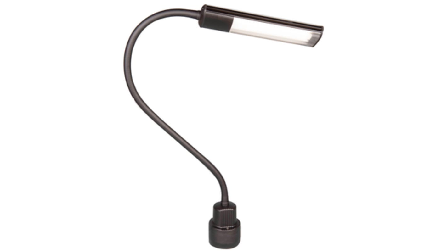 RR Leuchten Compact Fluorescent Desk Lamp with Desk Base, 11 W