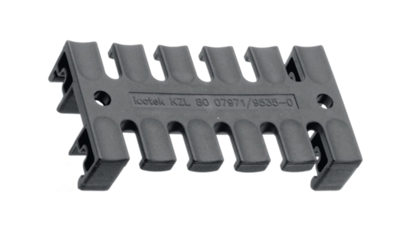 Icotek, KZL Series Strain Relief For Use With DIN rails