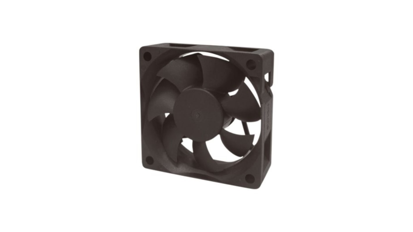 Sunon Axial Fan, 24 V, dc Operation, 43.3m³/h, 75mA Max, 60 x 60 x 20mm