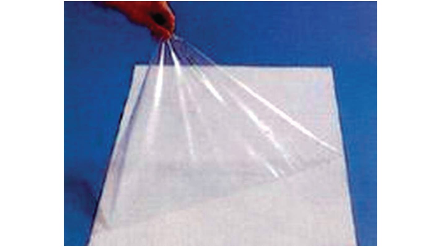 3M Transparent Polyethylene Cloths for Cleaning, Carton of 40