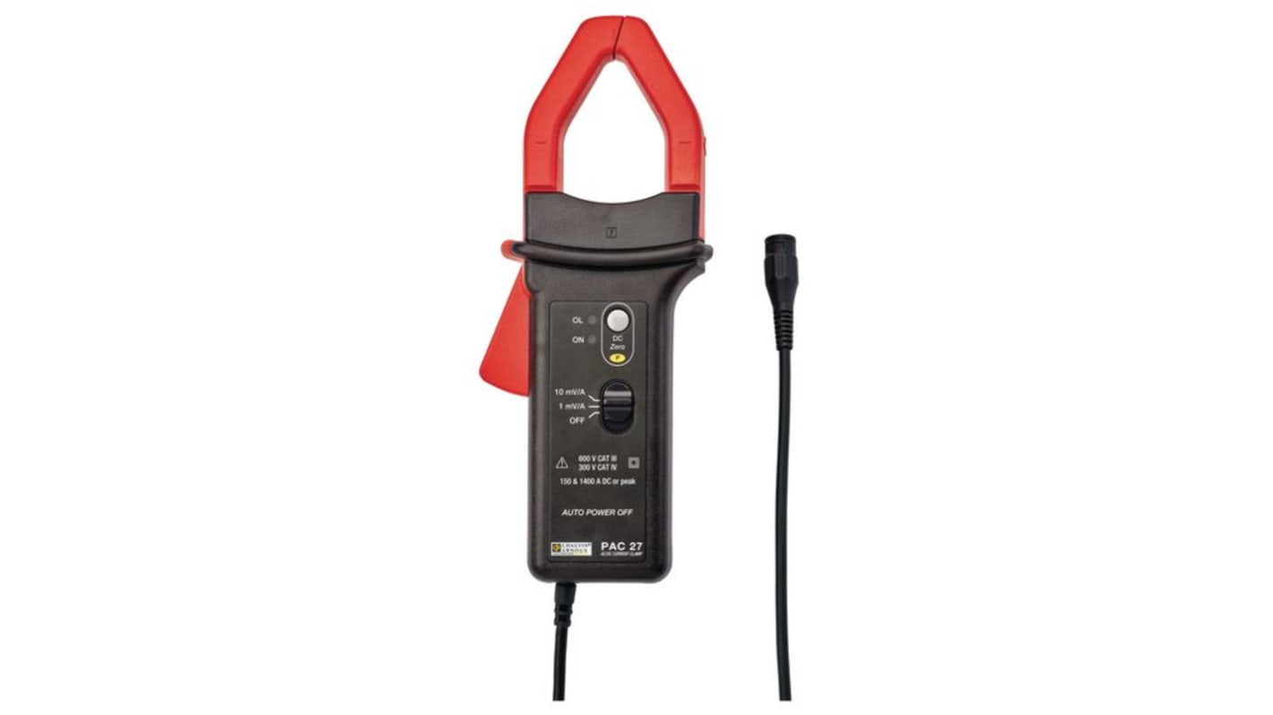 Chauvin Arnoux PAC Series Series PAC 27 Current Probe, Current Type ...
