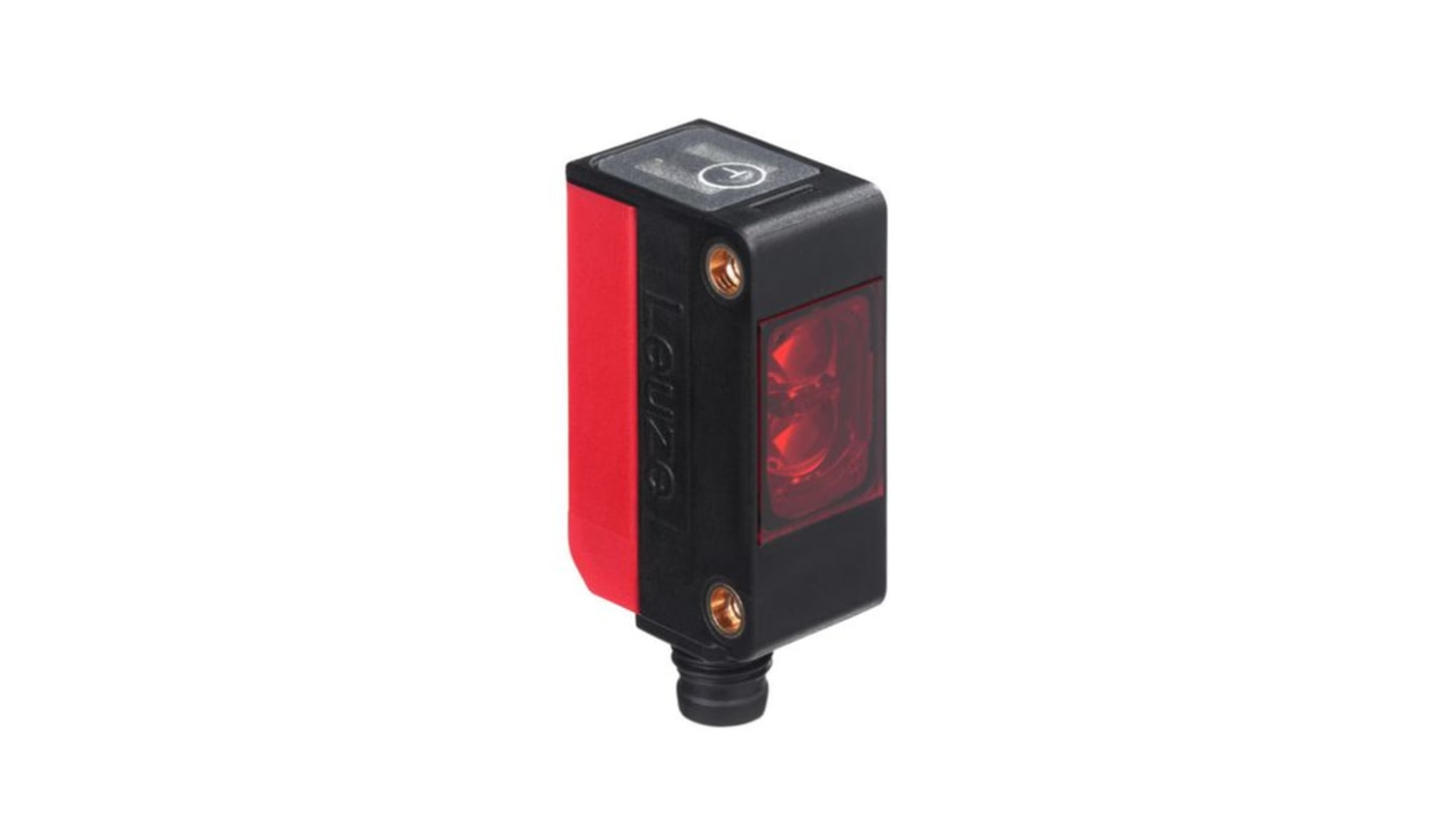 Leuze Mayser Retroreflective Photoelectric Sensor, Block Sensor, 20 → 6000 mm Detection Range