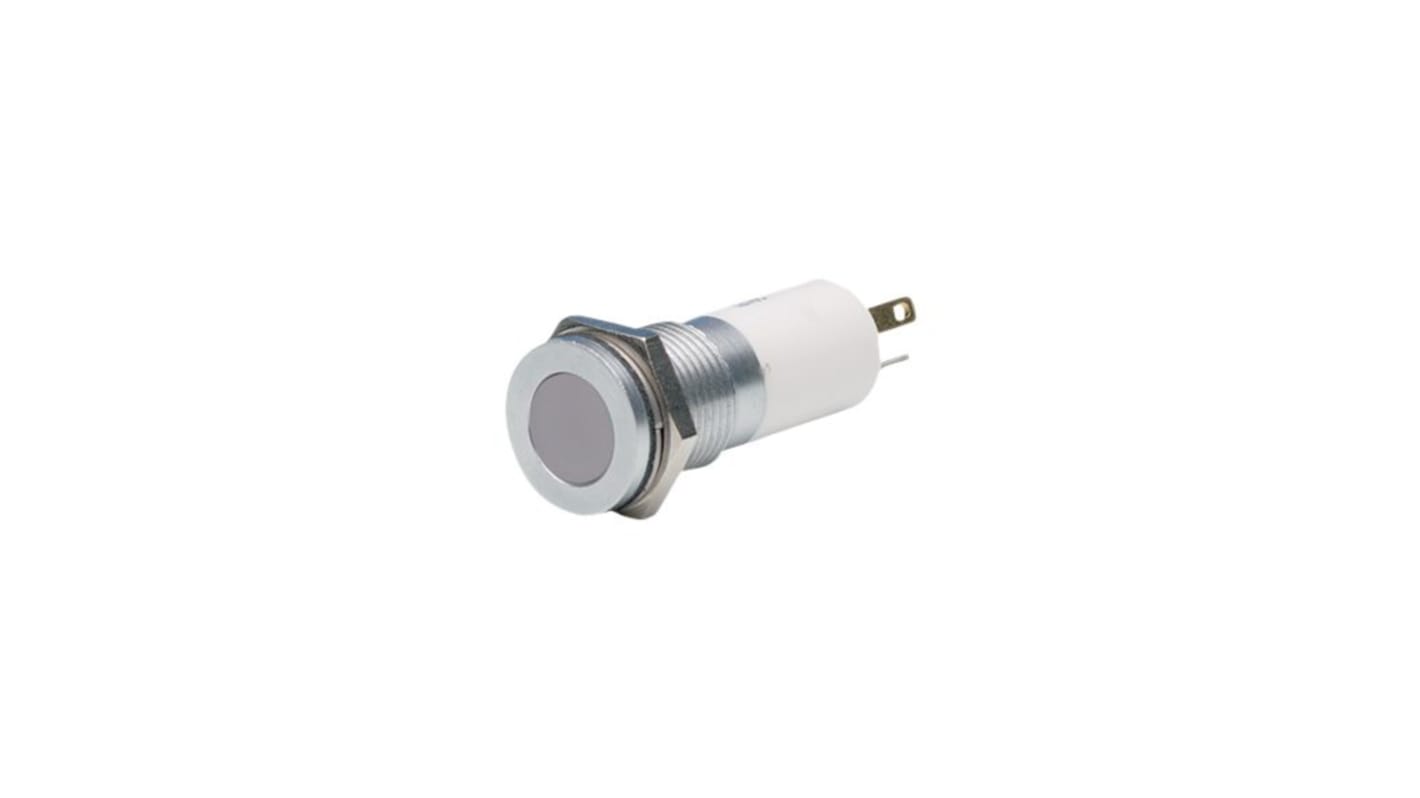 Indicatore da pannello APEM  a LED, 12V, IP67, foro da 22mm