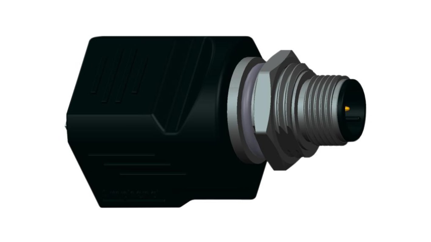 Amphenol Limited RJS Series M12 Plug Adapter, Shielded