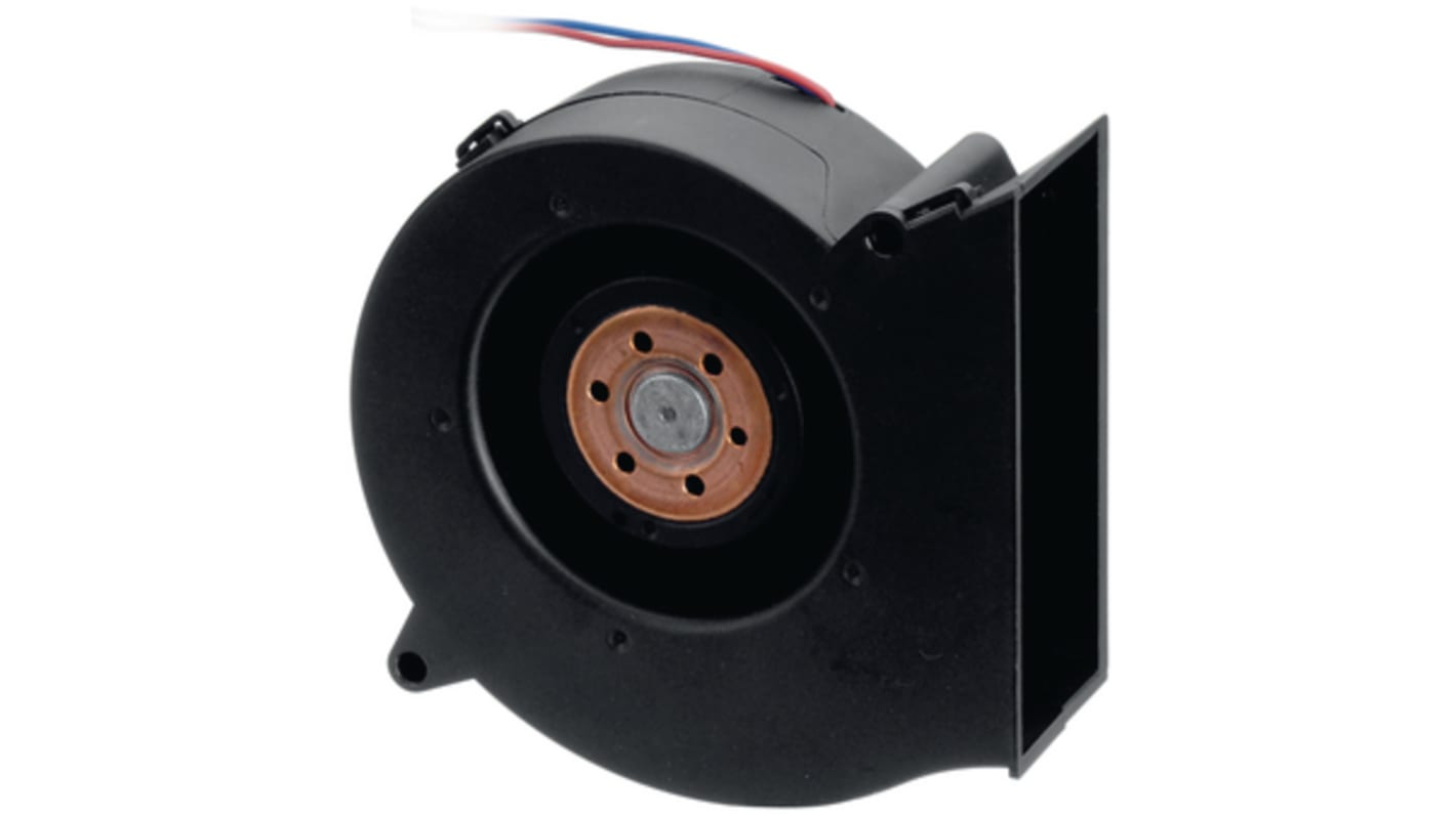 ebm-papst RL 65 Series Centrifugal Fan, 12 V dc, 56m³/h, dc Operation, 97 x 93.5 x 33mm