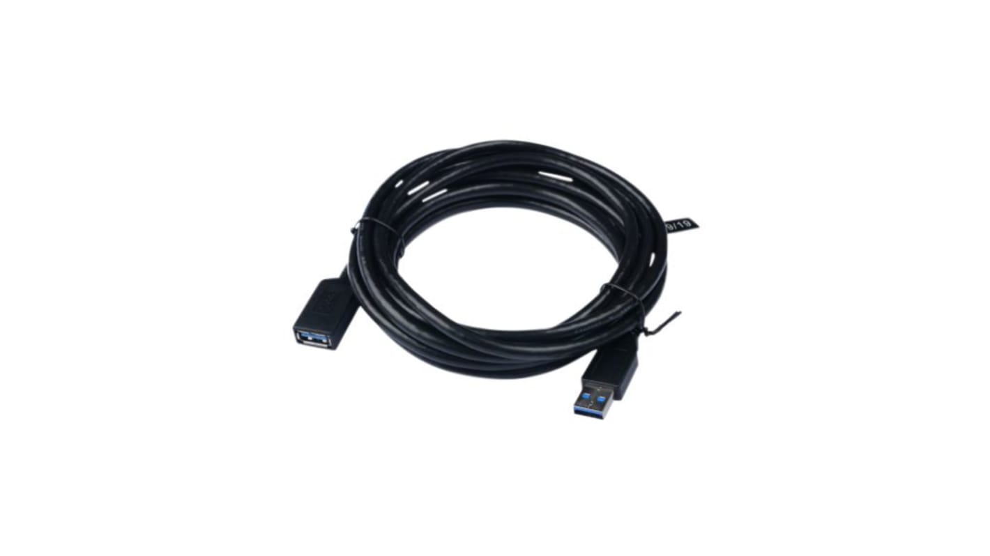 Alargador USB 3.0 V7, con A. USB A Hembra, con B. USB A Macho, long. 3m