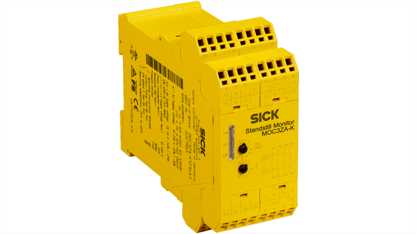 MOC3ZA-KAZ33D3 | Sick MOC3ZA Series Safety Controller, 24 V dc | RS