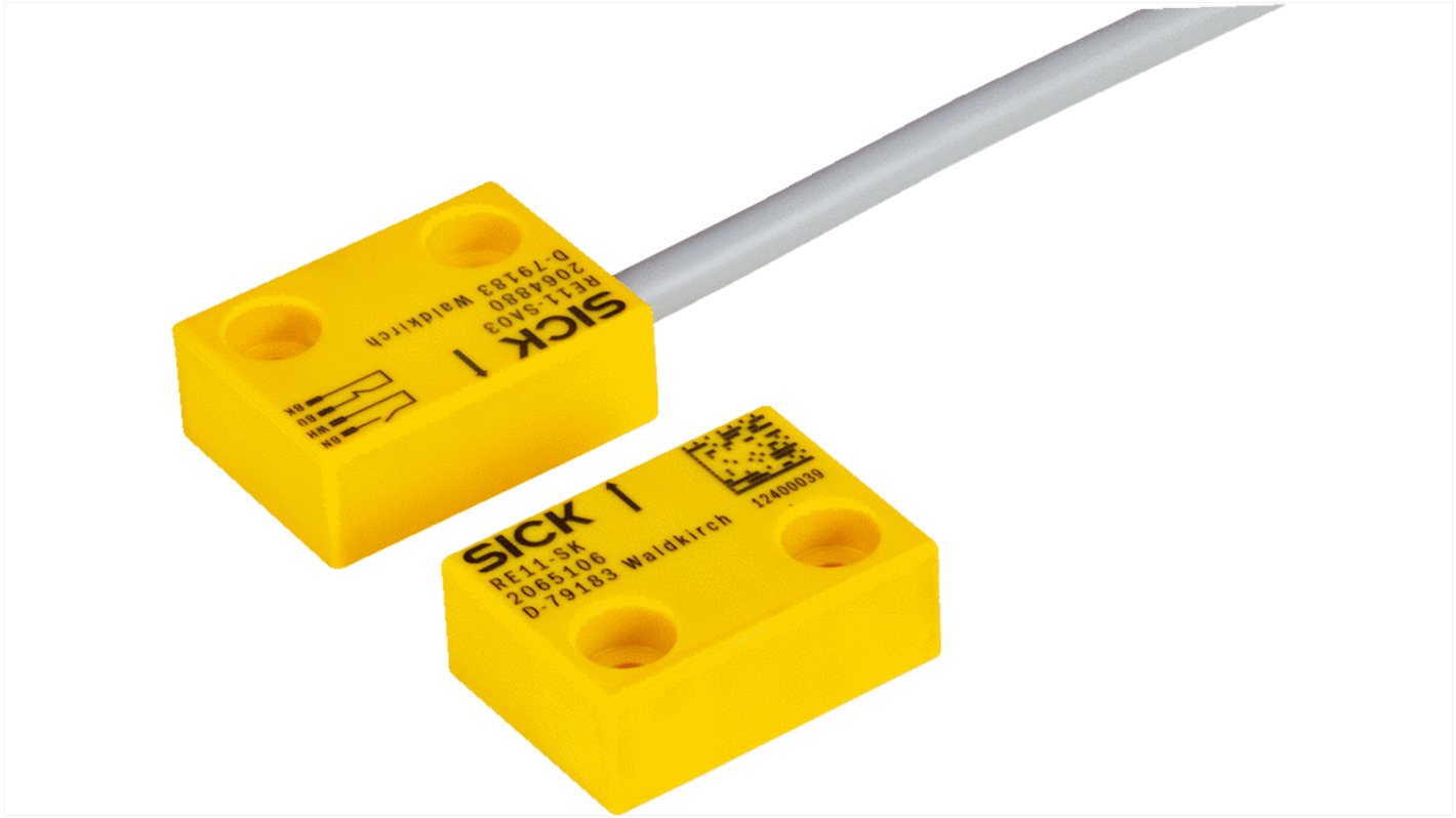 Sick RE11 Safety Interlock Switch, 1NC/1NO, Magnet, Vistal