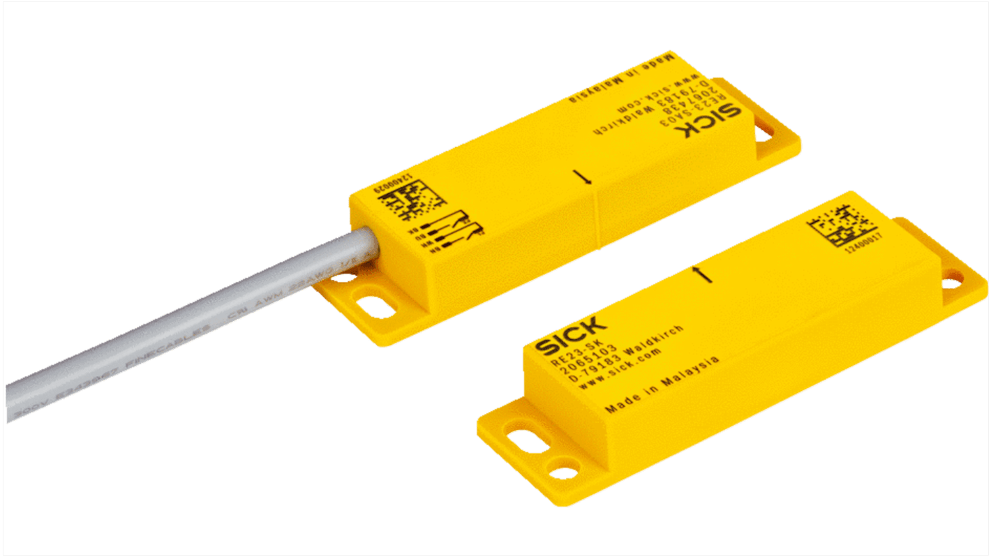 Sick RE23 Safety Interlock Switch, 2 N/O, Magnet, Vistal