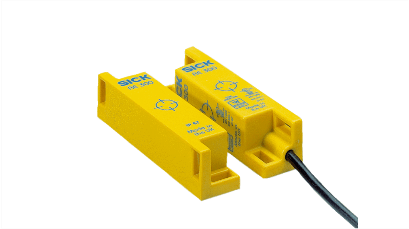 Interruttore di interblocco di sicurezza Sick RE300, 1NA/1NC, Magnete, IP67