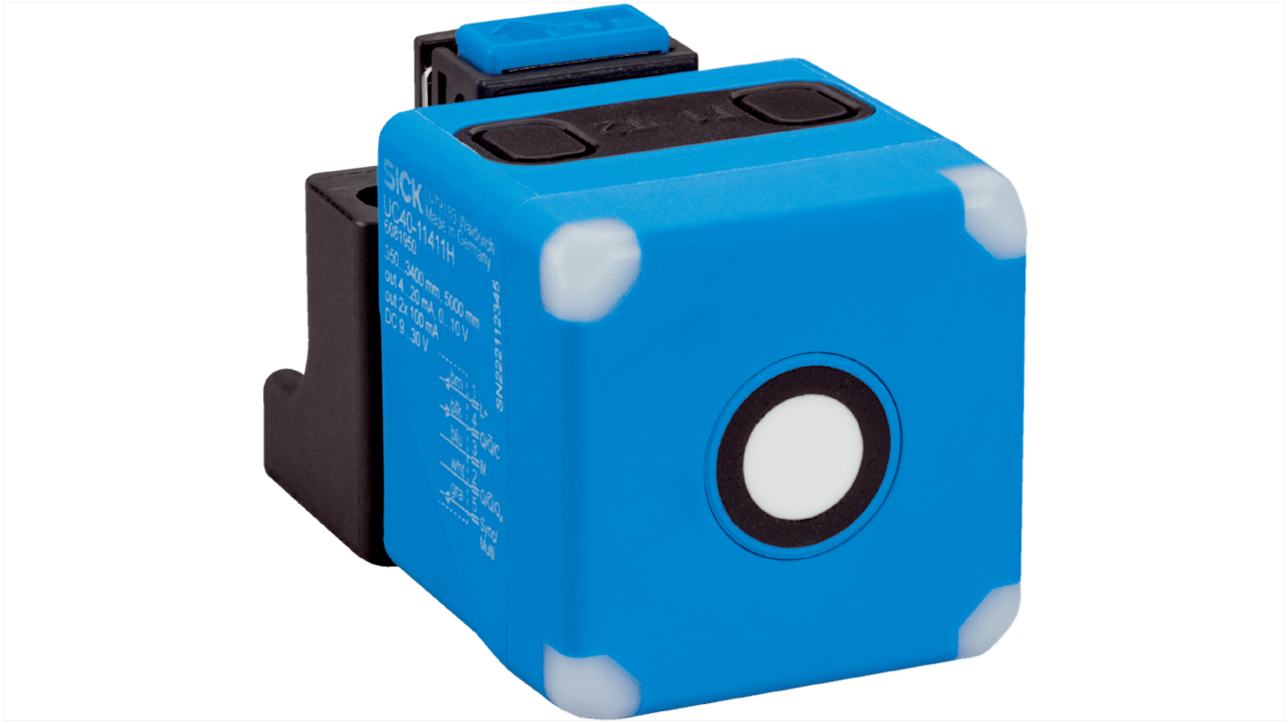 Sick Distance Distance Sensor, Rectangular Sensor IO-LINK