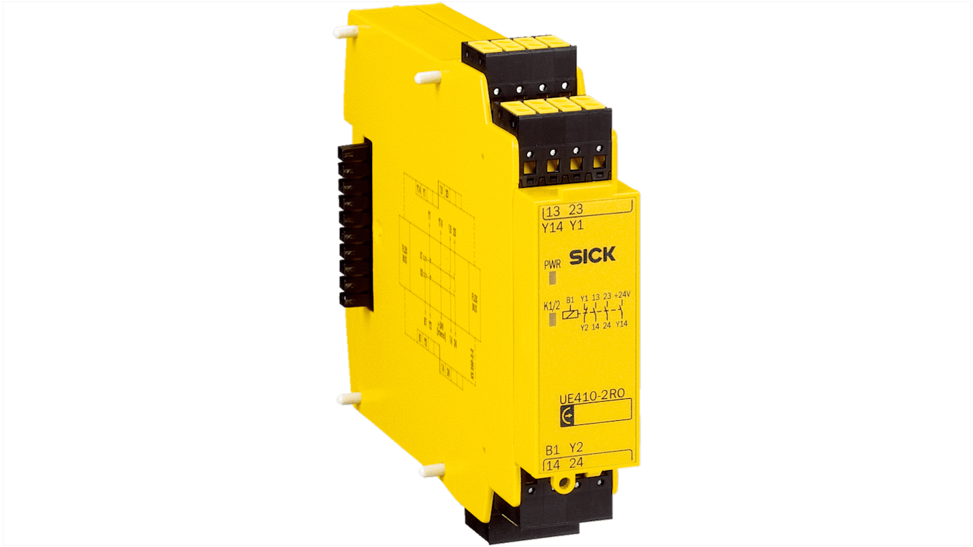 Controlador de seguridad Sick UE410, SIL 3, 18 → 30 V CC