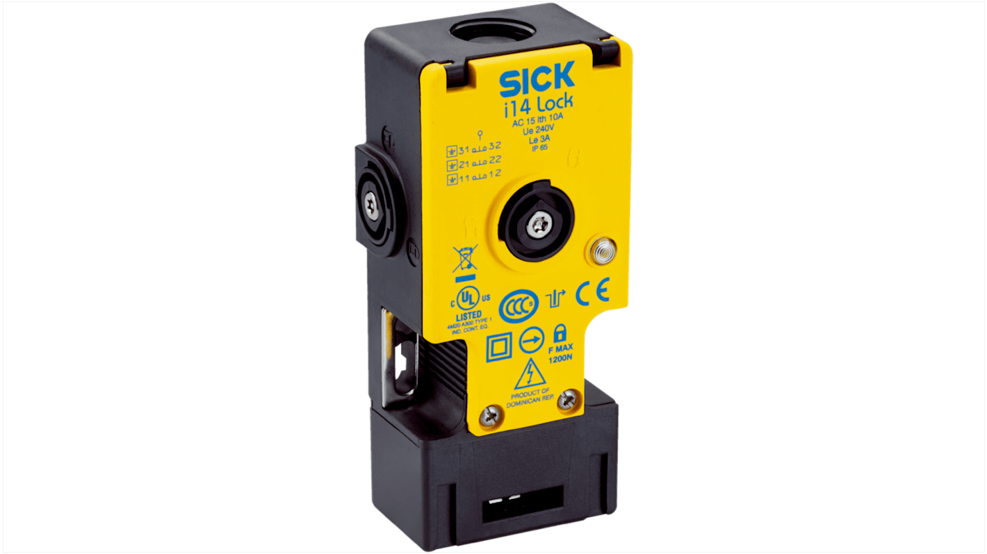i14M0303 Lock Sick i14 Safety Interlock Switch, 3NC, Glass Fibre Reinforced