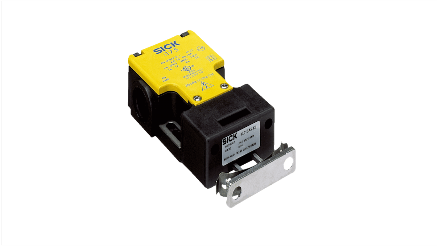 i17 Sicherheits-Verriegelungsschalter 2 Öffner/1 Schließer 240V ac Glasfaserverstärkter Thermoplast