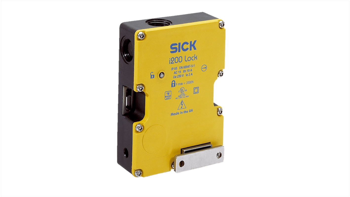 Sick i200 Safety Interlock Switch, 1NO/1NC, Power, Vistal