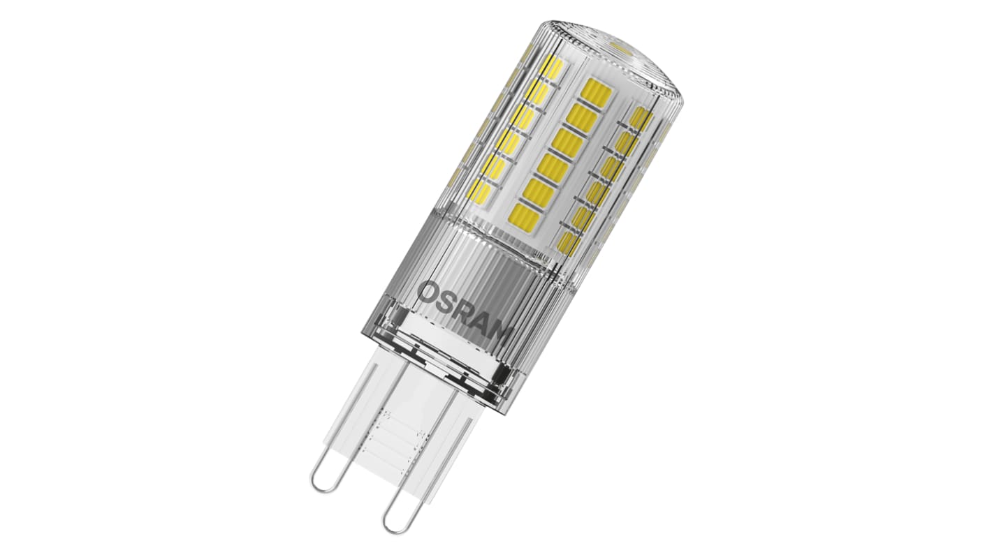 Bombilla LED, tipo cápsula LEDVANCE, 40580, 220 → 240 V, 4,8 W, casquillo G9, Blanco Frío, 4000K, 600 lm