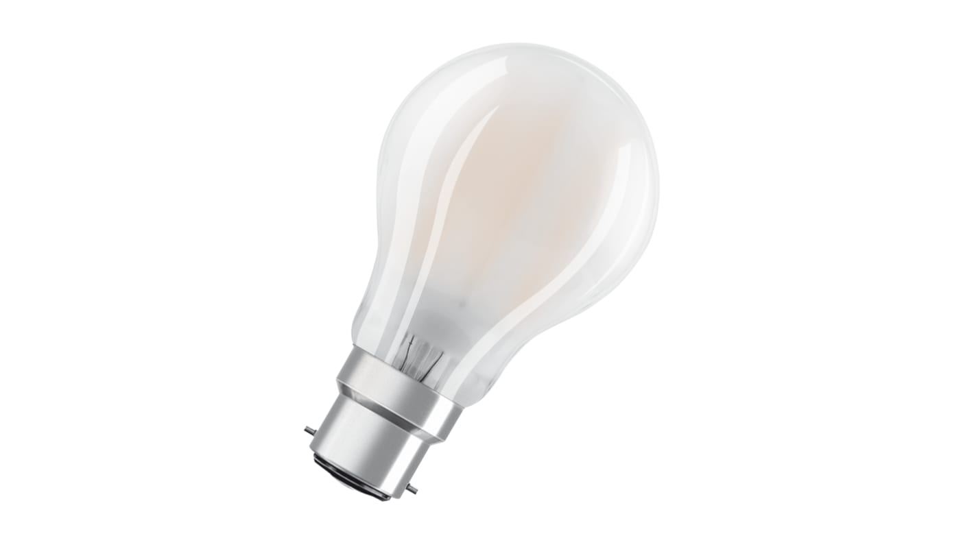 LEDVANCE LED Retrofit CLASSIC B22d LED Bulbs 6.5 W(60W), 2700K, Warm White, Classic Bulb shape