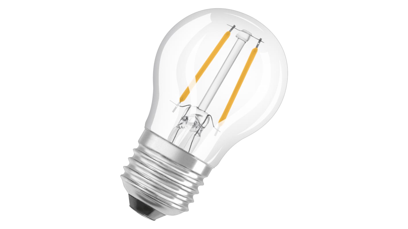 Lampade LED LEDVANCE con base E27, 220 → 240 V, 4 W, 470 lm, col. Bianco caldo