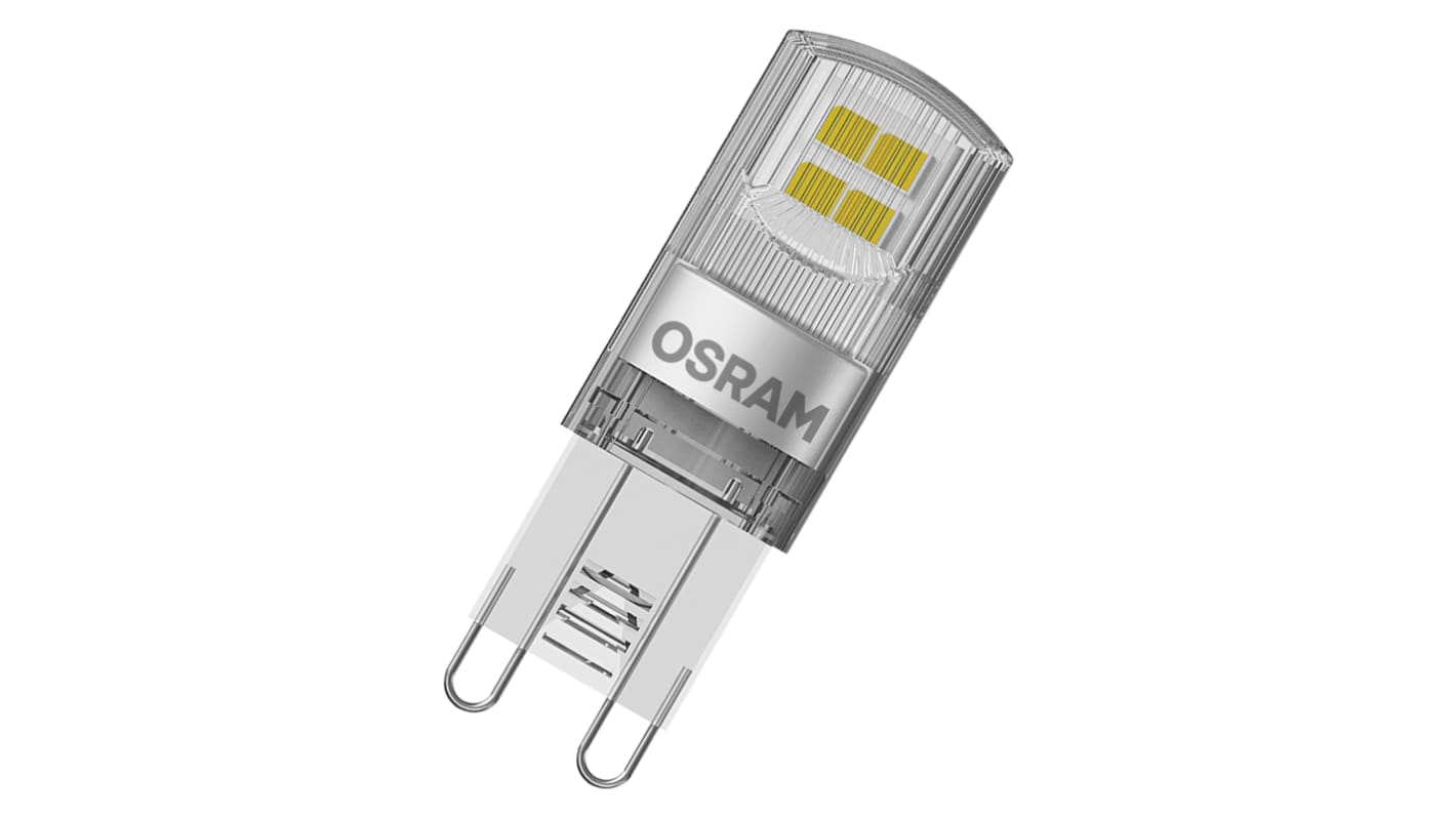 Źródła światła LED, 1,9 W, G9, 220 →240 V, 200 lm, CRI/Ra 80%, 2700K, LEDVANCE, 40580