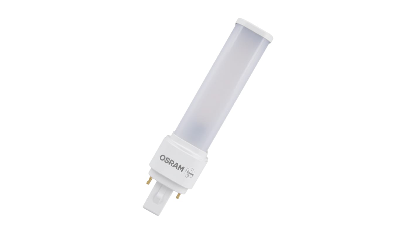 LEDVANCE DULUX G24d-1 LED Bulbs 6 W(13W), 4000K, Warm White, Tubular shape